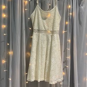 Off white lace dress
